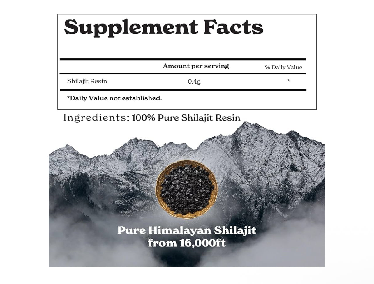 BetterAlt Himalayan Shilajit