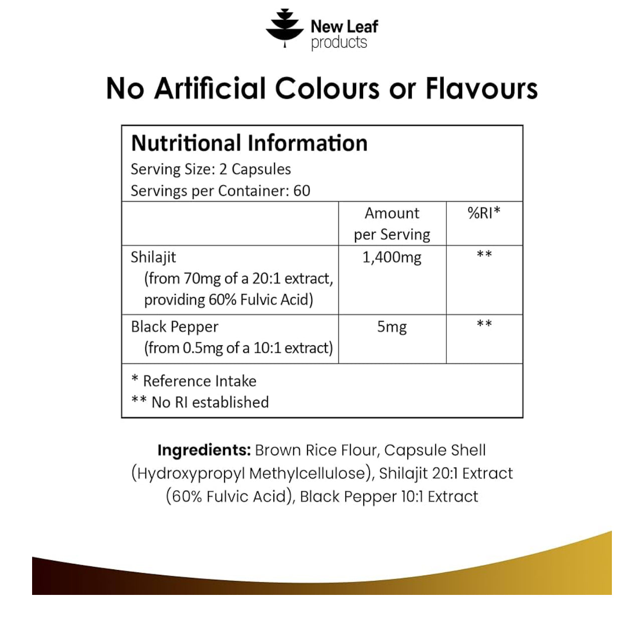 New Leaf Hymalayan Shilajit