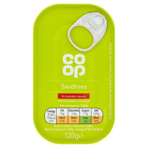 Coop Sardines In Tomato Sauce