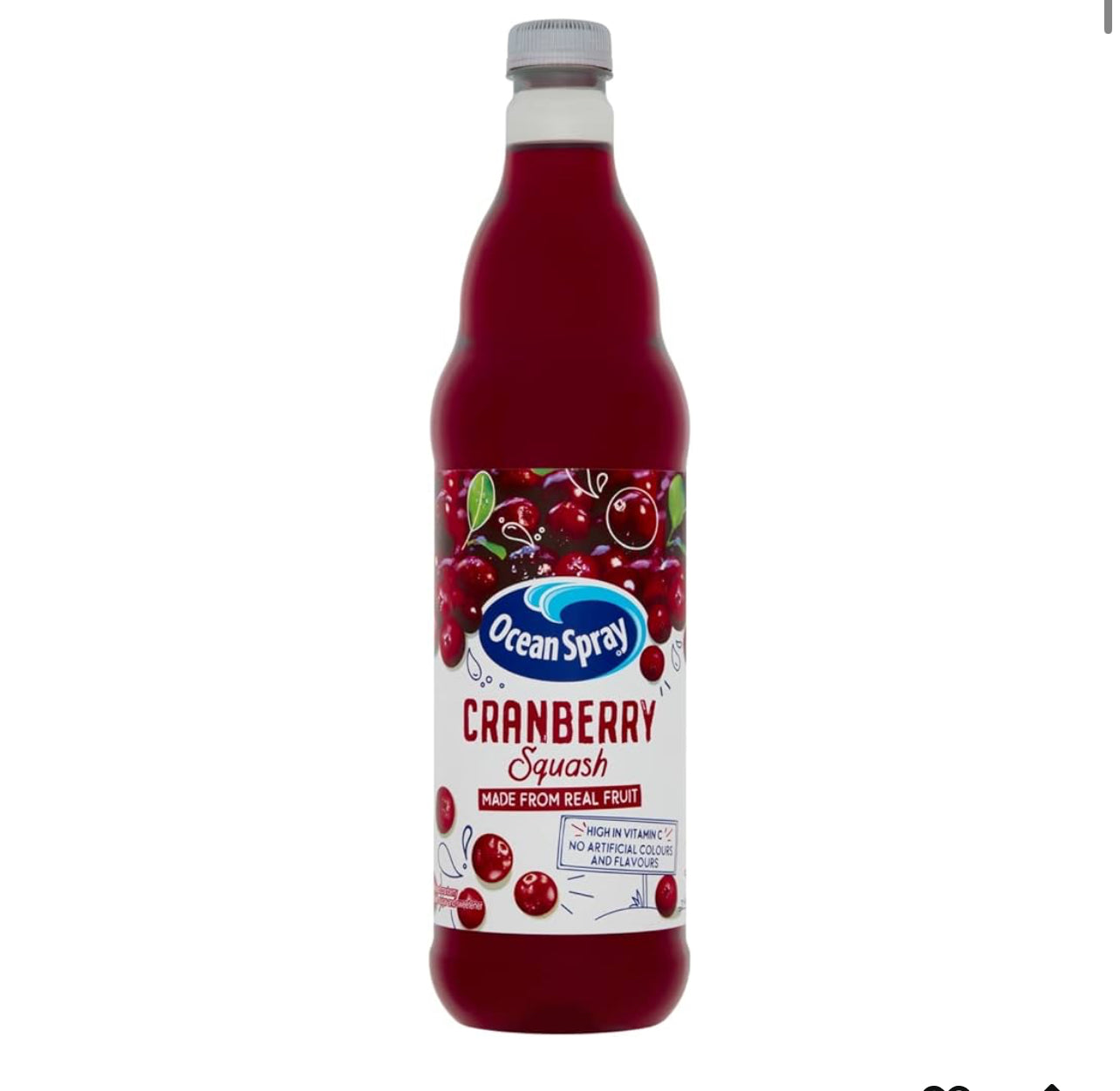 Ocean Spray Cranberry Squash
