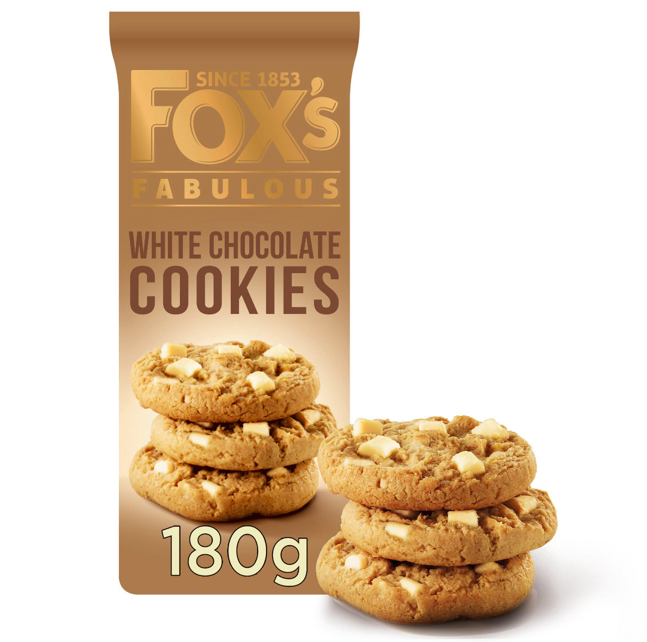 Fox White Chocolate Cookies 180g