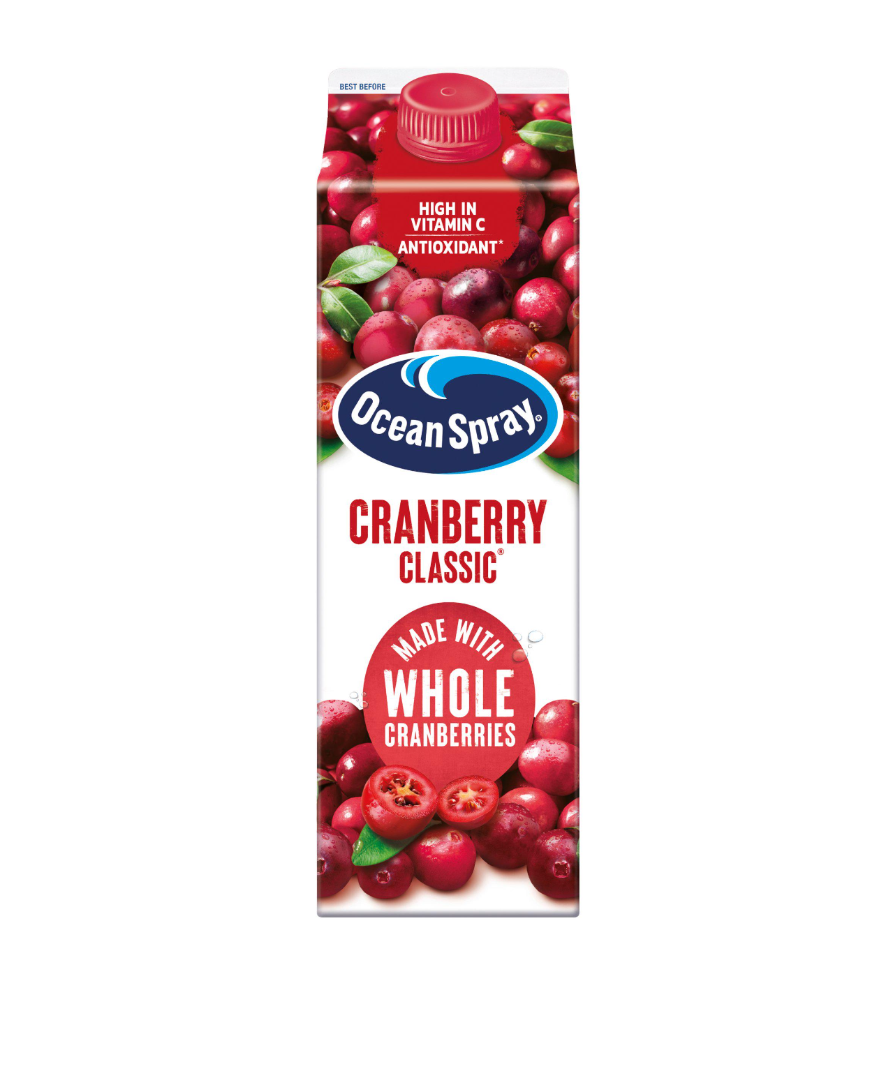 Ocean Spray Cranberry Classic Made With Whole Cranberries 1L
