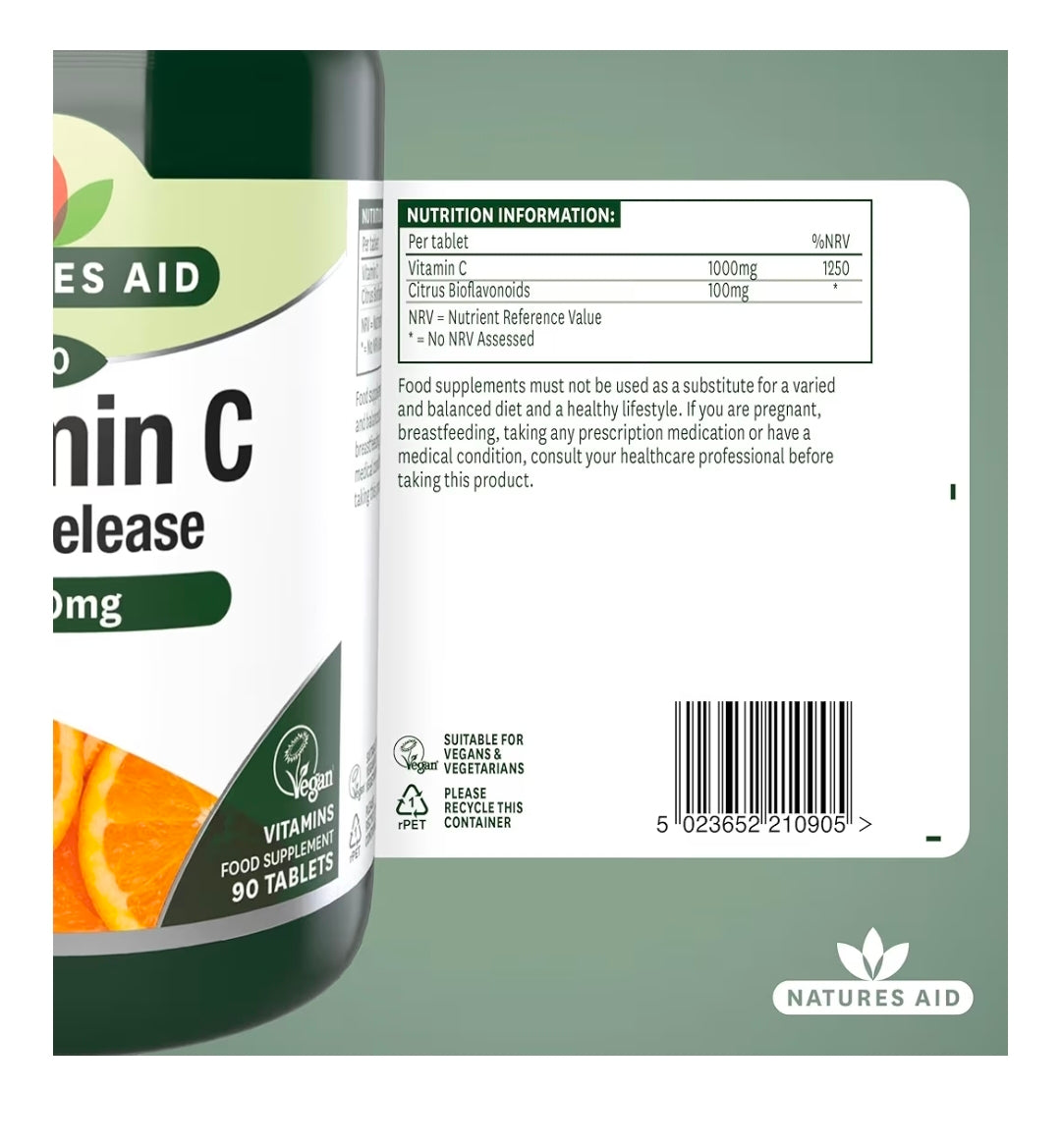 Nature Aid Vitamin C