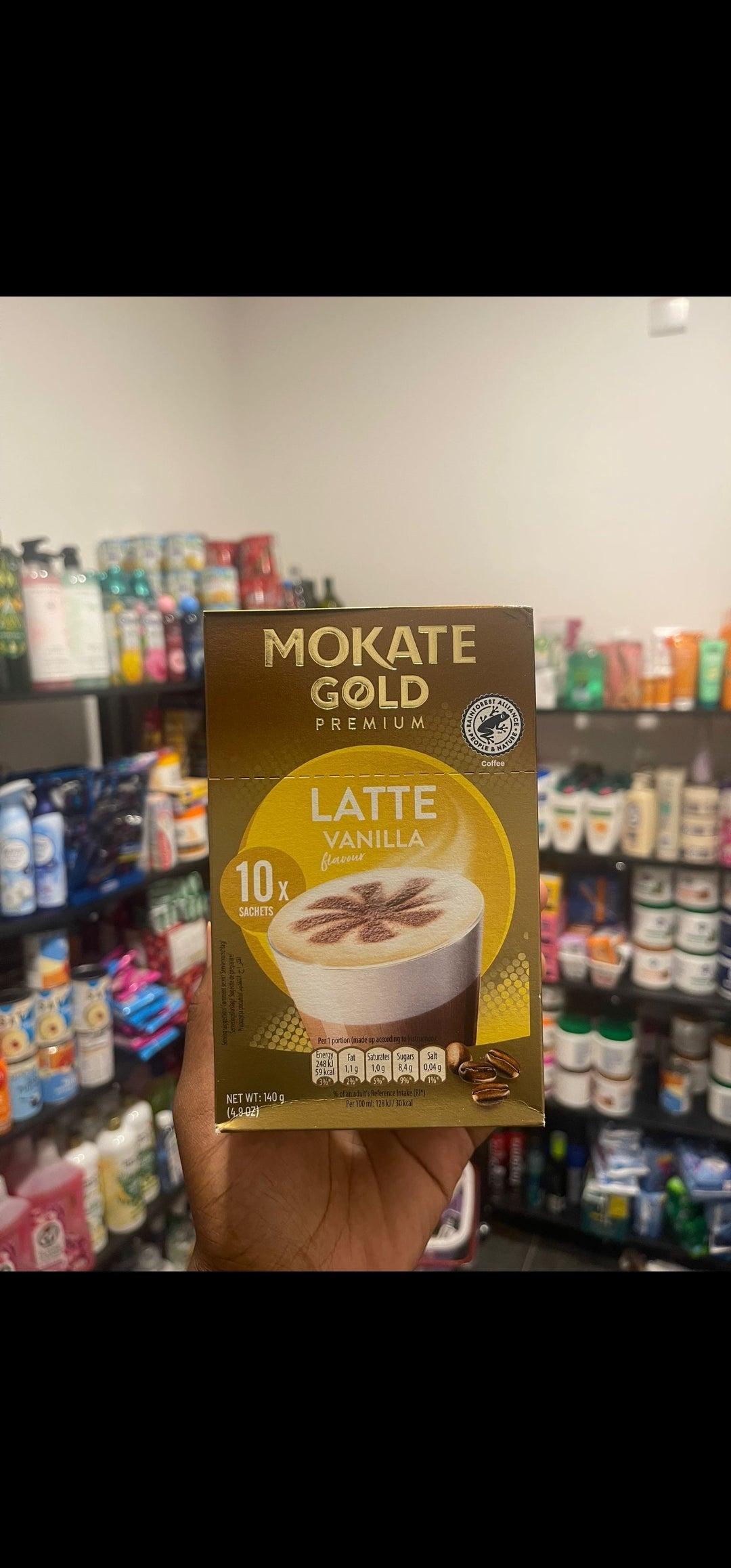 Mokate Gold Vanilla Latte ×10