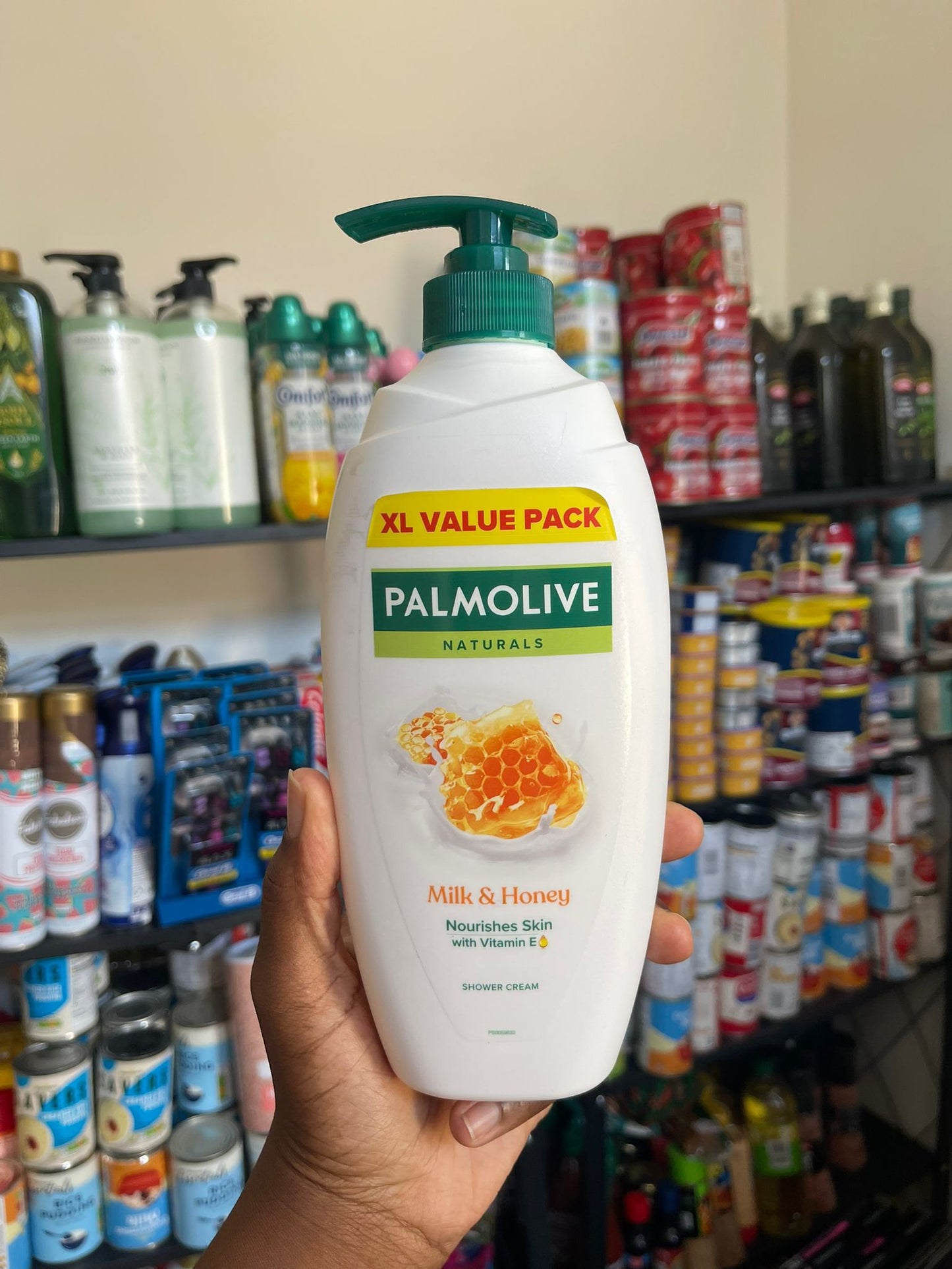 Palmolive Milk&Honey Shower Cream 750ml