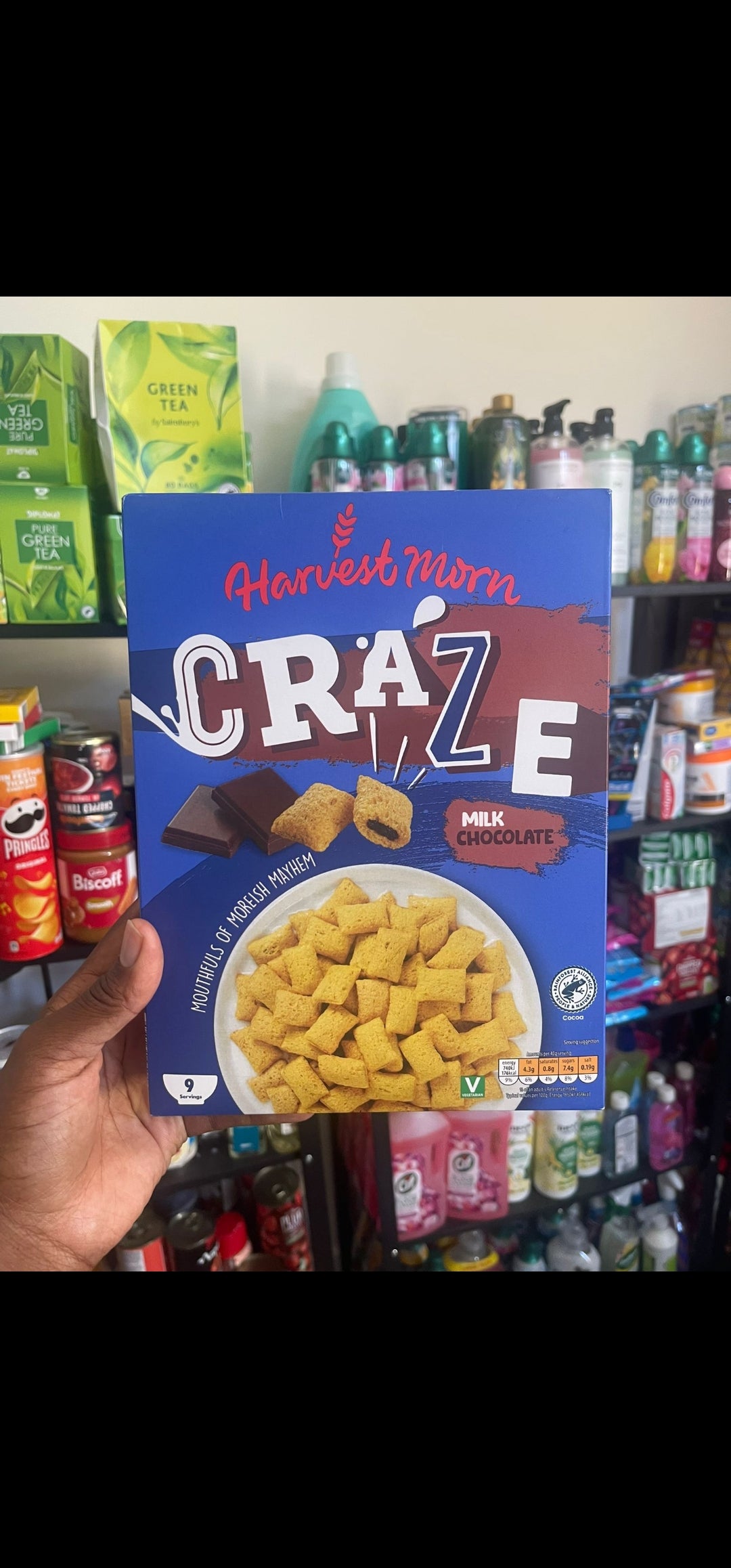 Harvest Morn Craze Milk Chocolate Cereals