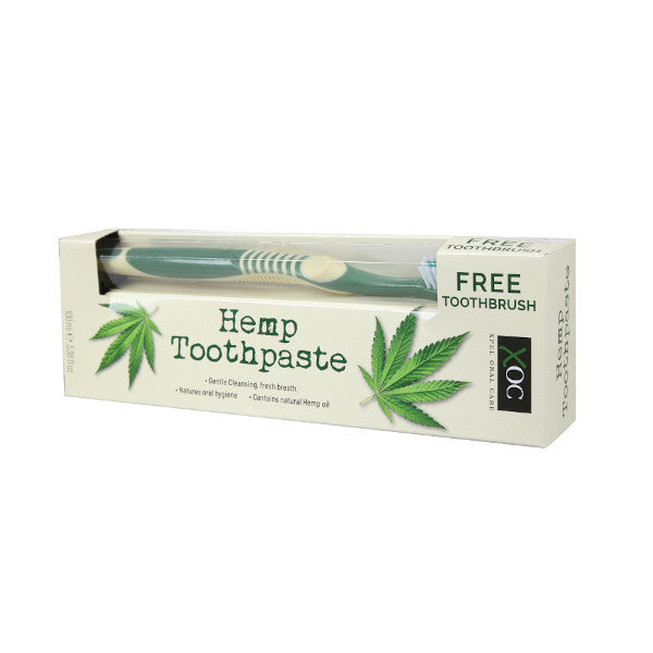 Xoc Hemp Toothpaste With Toothbrush