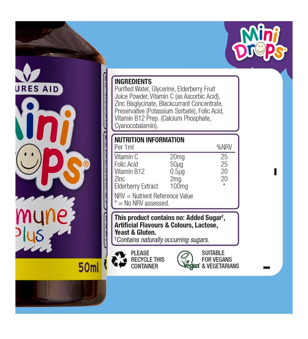 Nature Aid Immune Plus for kids