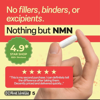 60 x 500mg NMN Capsules from Element 5