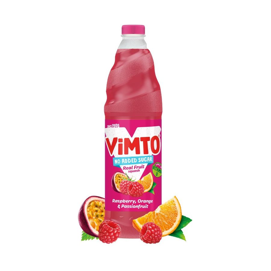 Vimto Rasberry,Orange & Passion Fruit