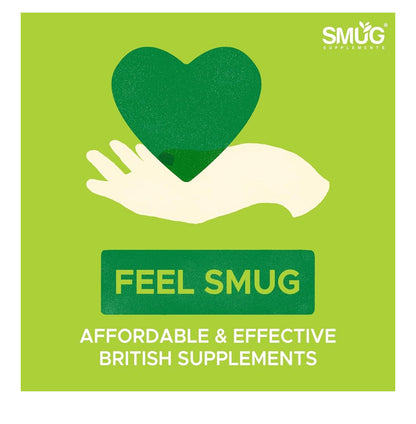 SMUG Supplements Berberine HCL British Made 98% Pure