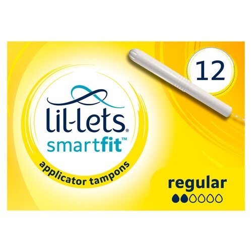 Lil-lets Smartfit Applicator Tampon Regular x12