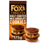Fox Milk Chocolate Half Coated Cookies 175g