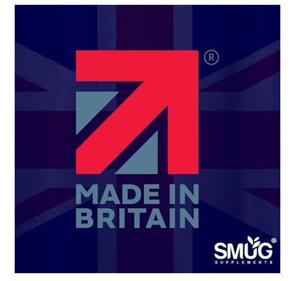 SMUG Supplements Berberine HCL British Made 98% Pure
