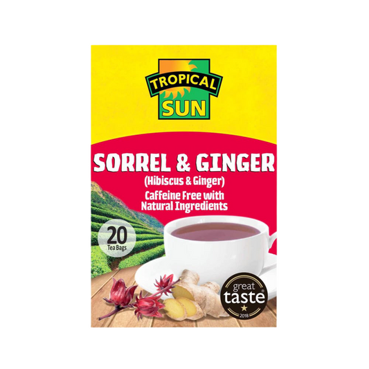 Tropical Sun Hibiscus & Ginger 20 Teabags