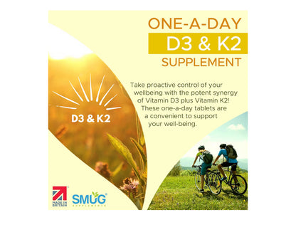 Smug Vitamin D3 + K2