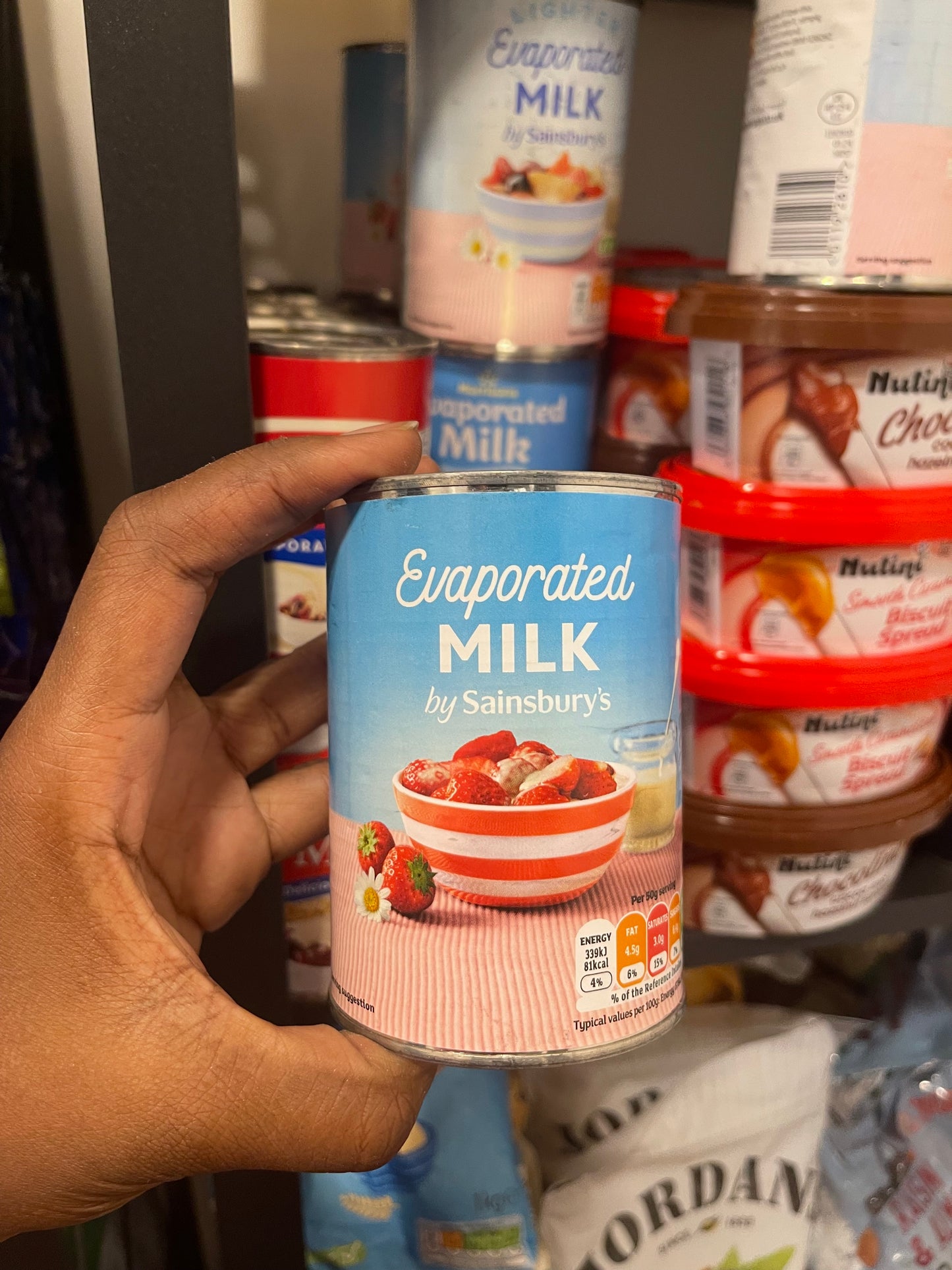 Sainsbury’s Evaporated Milk
