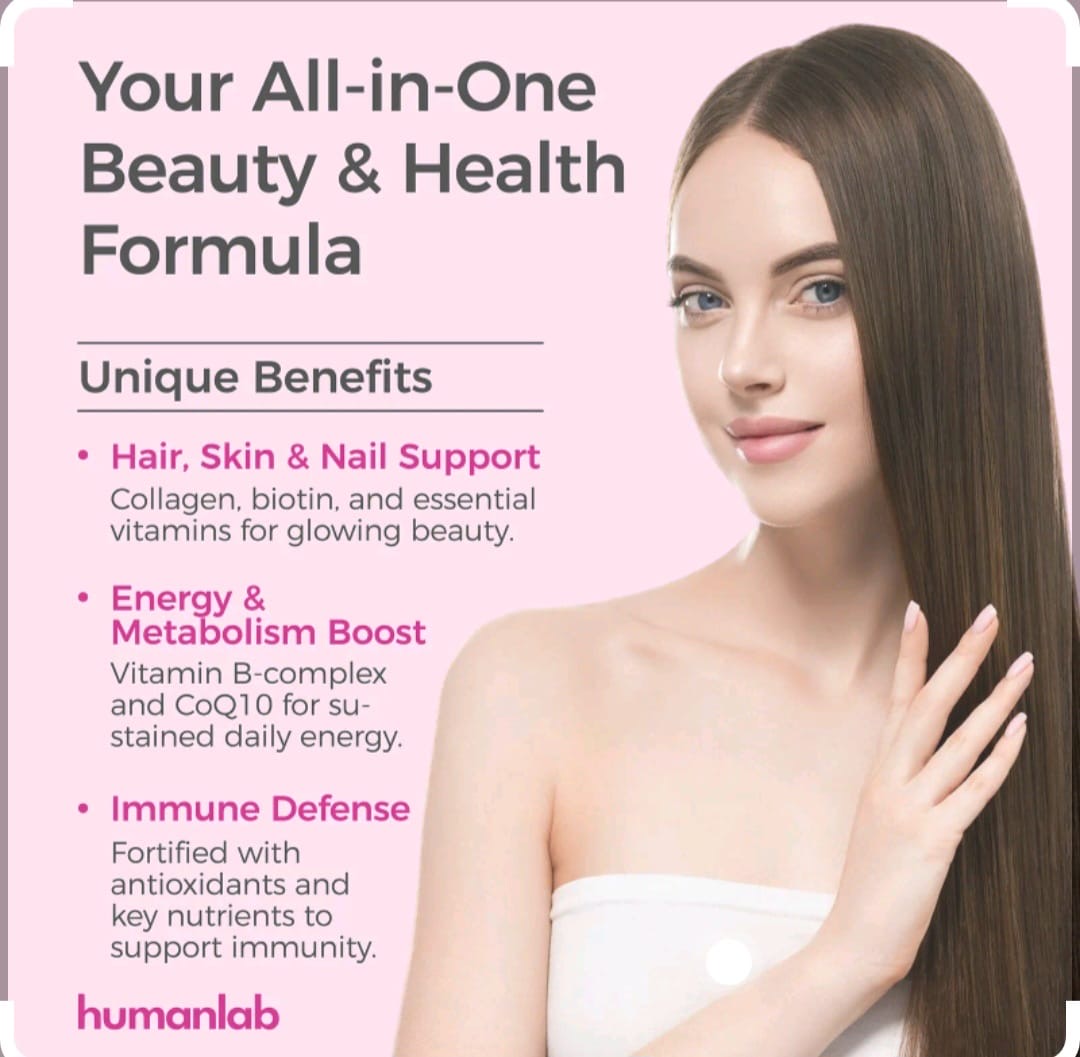 HumanLab Women’s Multivitamin + Collagen & CoQ10