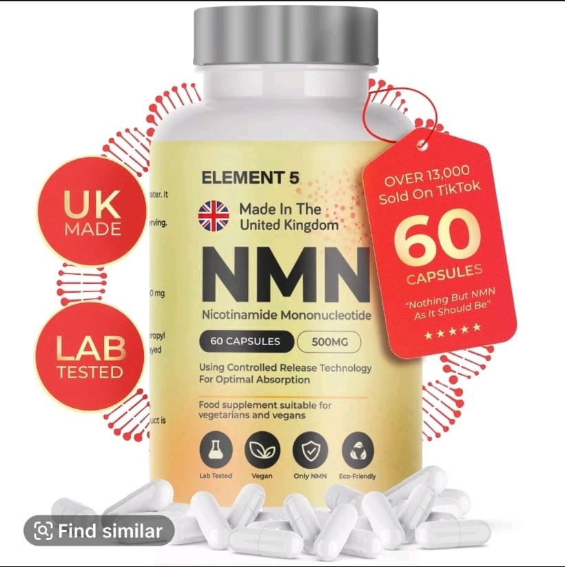 60 x 500mg NMN Capsules from Element 5