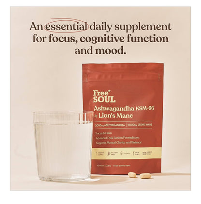 Ashwagandha KSM-66® + Lions Mane Complex