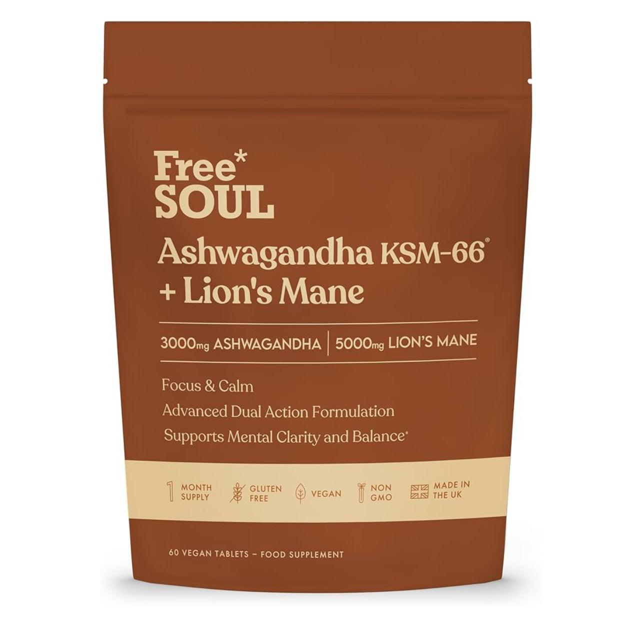 Ashwagandha KSM-66® + Lions Mane Complex