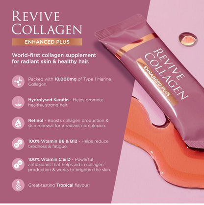 Revive Collage Enhanced Plus Premium Liquid Marine Collagen Drink