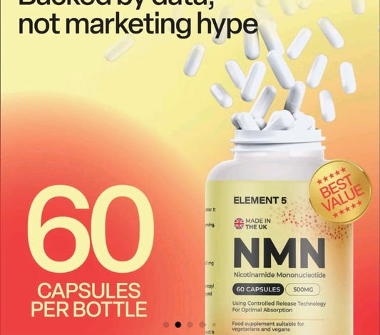 60 x 500mg NMN Capsules from Element 5