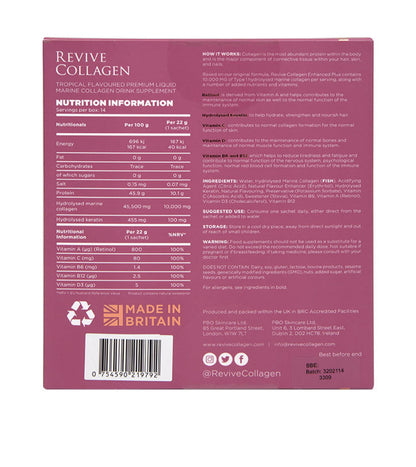 Revive Collage Enhanced Plus Premium Liquid Marine Collagen Drink