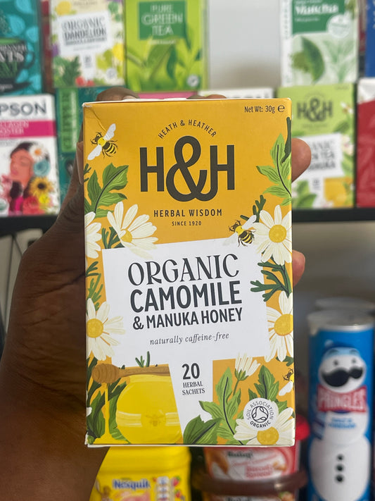 Organic Camomile and Manuka honey