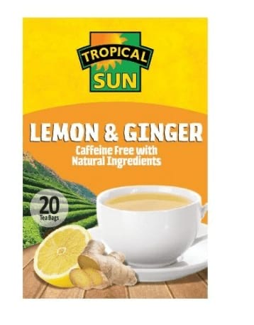 Tropical Sun Lemon & Ginger 20 Teabags