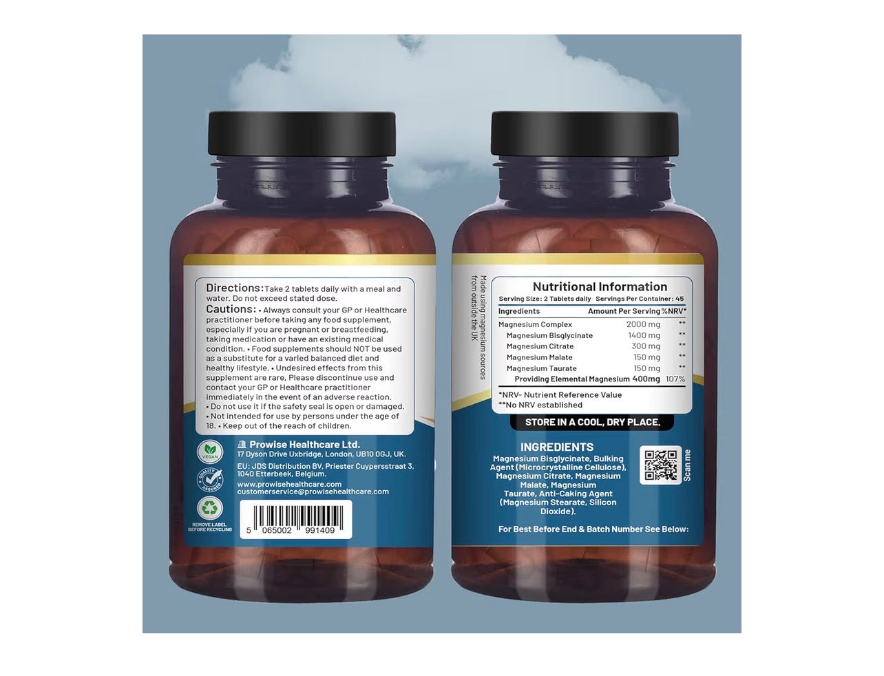 Prowise Healthcare Magnesium Glycinate Complex
