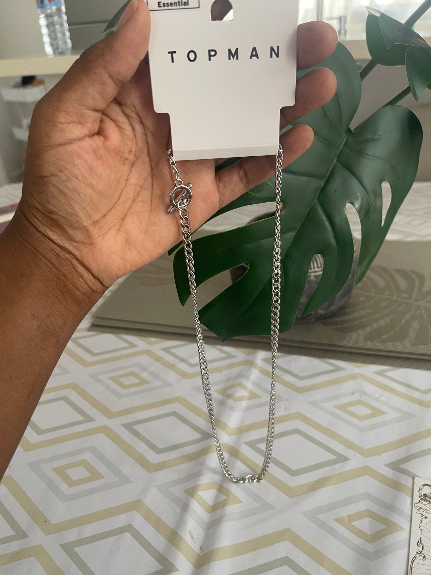 Topman Silver Men Necklace