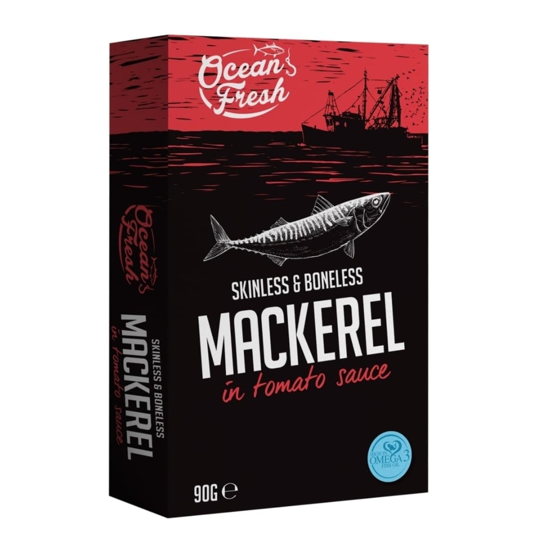Ocean Fresh Mackerel In Tomato Sauce 90g