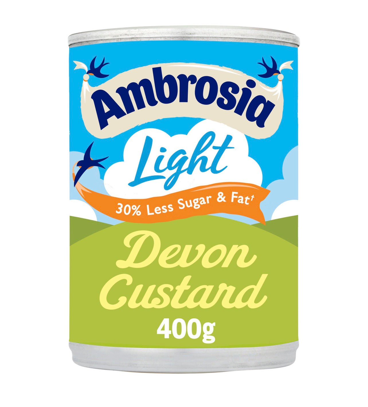 Ambrosia Light Devon Custard 400g