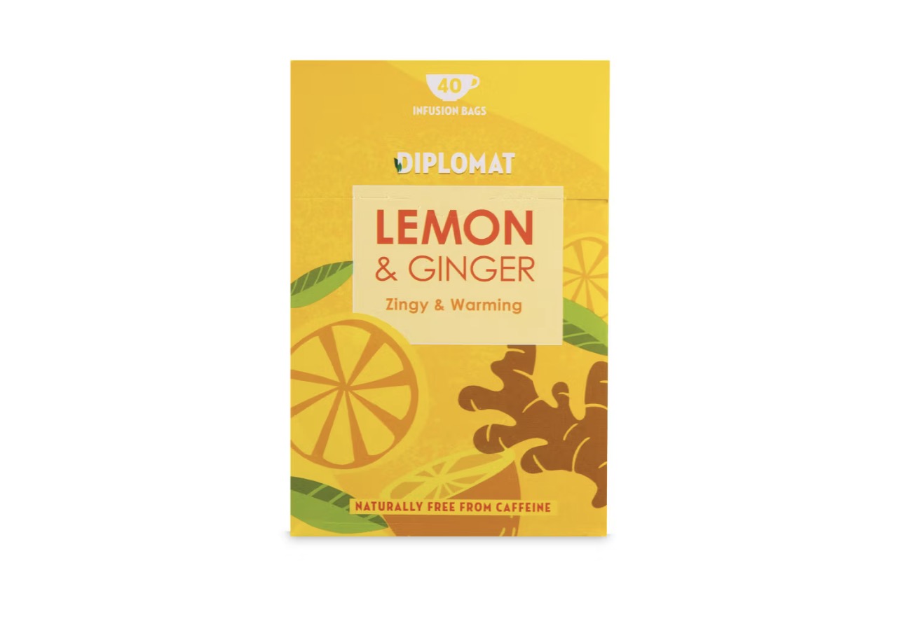 Diplomat Lemon & Ginger 40 teabags