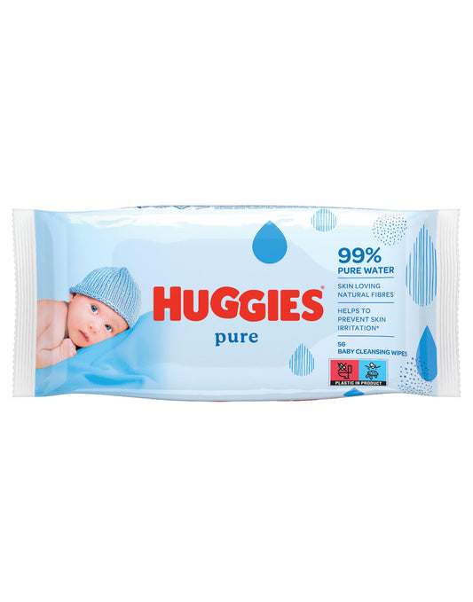 Huggies Sensitive Baby Wipes 99% Water