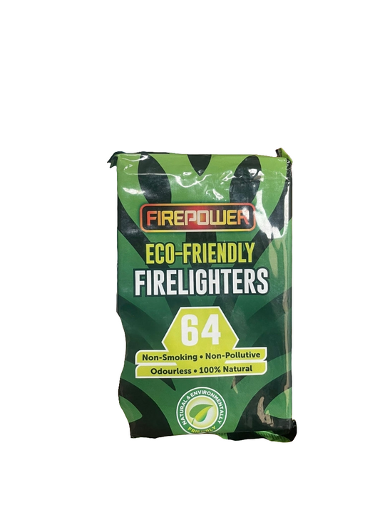 Eco-Friendly Firelighters 64 pieces