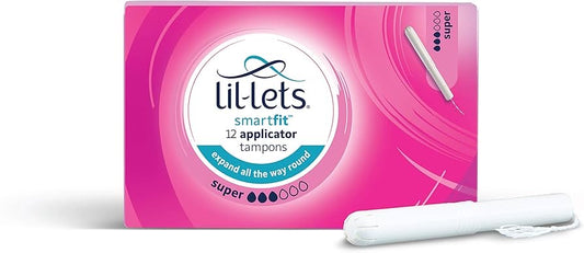 Lil-lets Smartfit Applicator Tampon Super x12 (