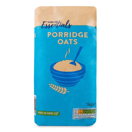 Aldi Essentials Porridge Oats 1kg