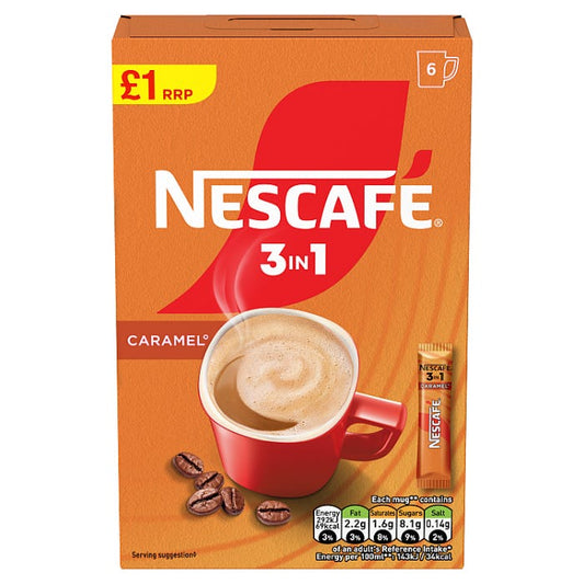 Nescafé Caramel 6 Sachets