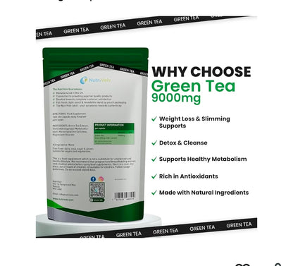 Nutrivolv Green tea 9000mg