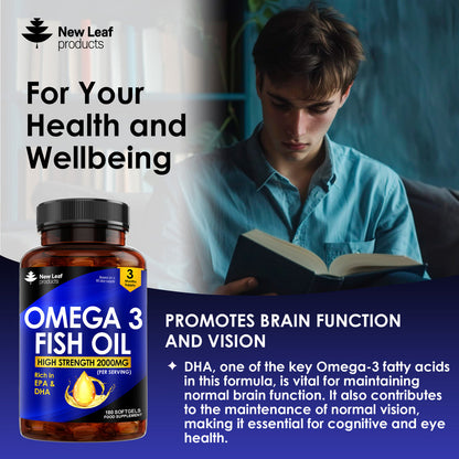 New Leaf Omega 3 Fish Oil