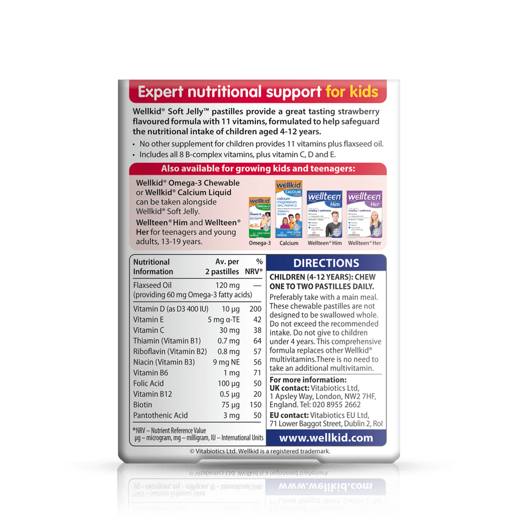 Wellkid Multivitamins &Flaxseed oil