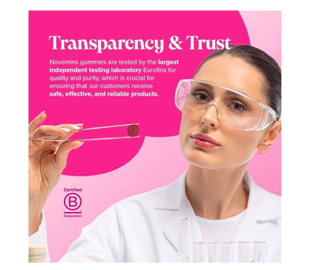 Novomins Women's multivitamin gummies