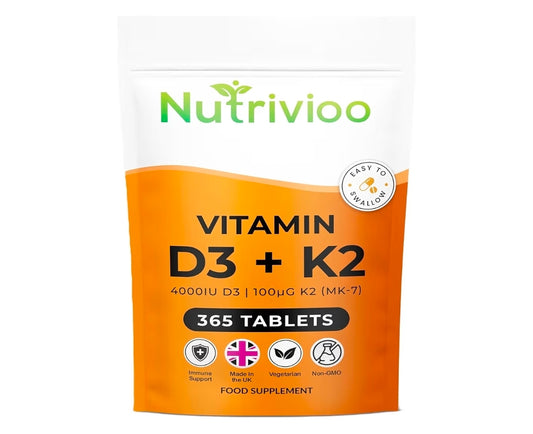 Nutrivioo vitamin d3+k2 Mk7
