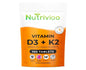 Nutrivioo vitamin d3+k2 Mk7