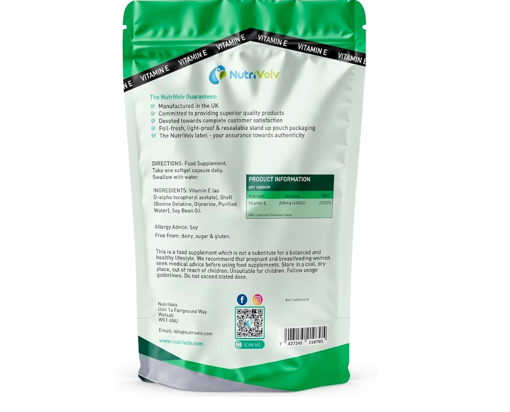Nutrivolv Vitamin E