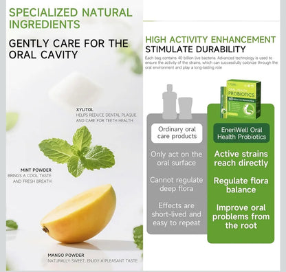 EneriWell Oral Health Probiotics 30 Packets