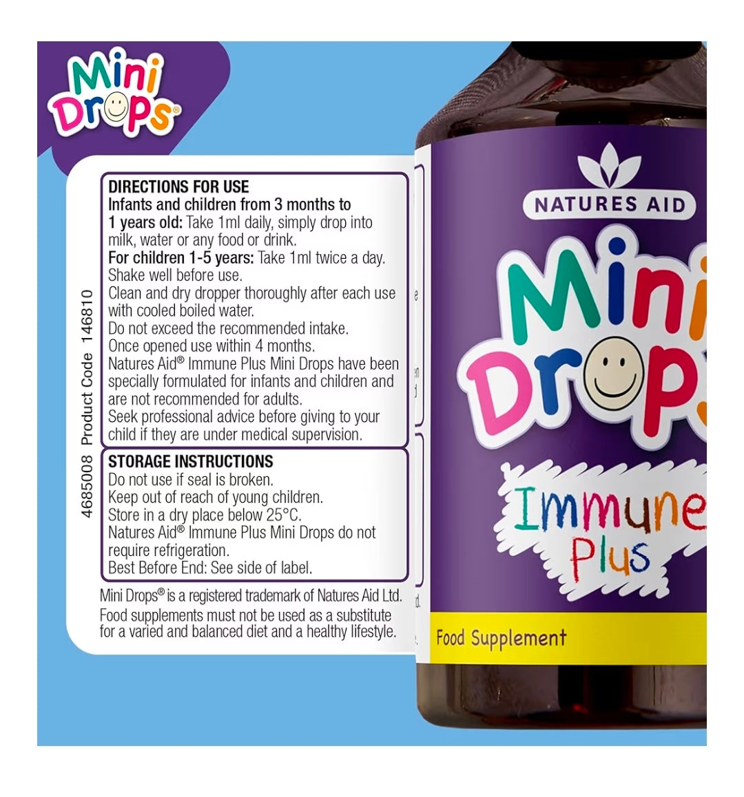 Nature Aid Immune Plus for kids