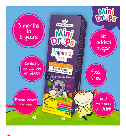 Nature Aid Immune Plus for kids